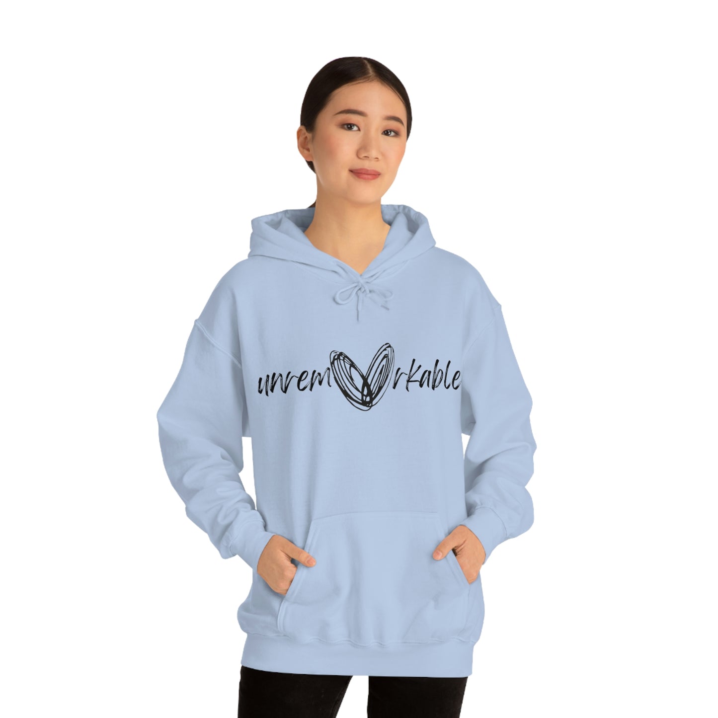 unremarkable Unisex Heavy Blend Hooded Sweatshirt