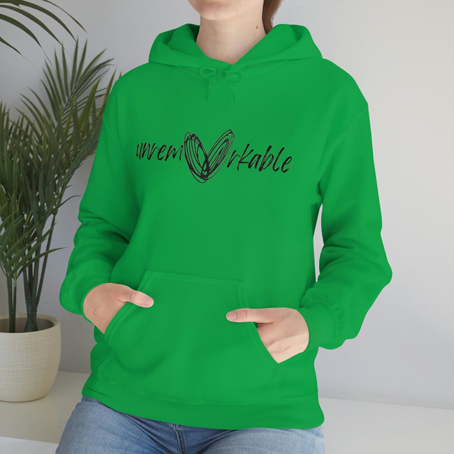 unremarkable Unisex Heavy Blend Hooded Sweatshirt