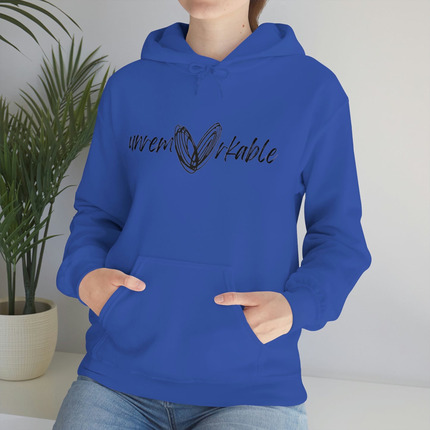 unremarkable Unisex Heavy Blend Hooded Sweatshirt