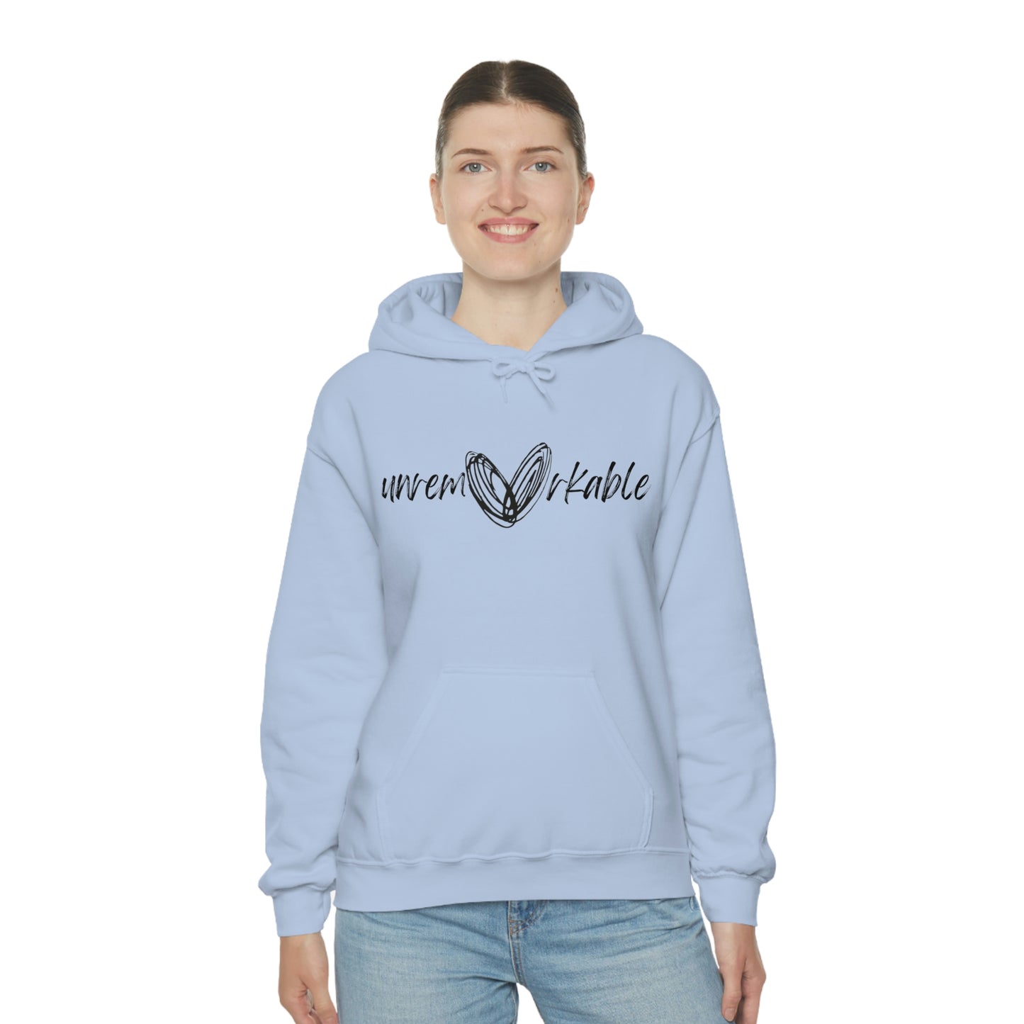 unremarkable Unisex Heavy Blend Hooded Sweatshirt