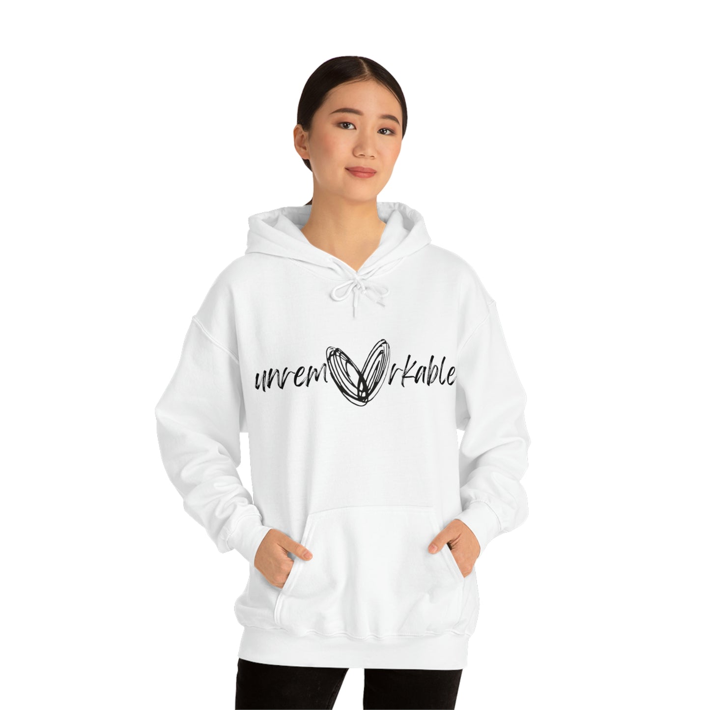 unremarkable Unisex Heavy Blend Hooded Sweatshirt